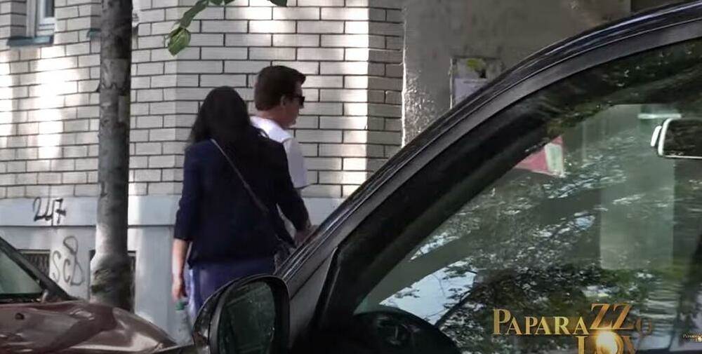 Momčilo Bajagić Bajaga s novom djevojkom