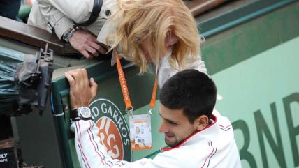 Dijana Đoković i Novak Đoković