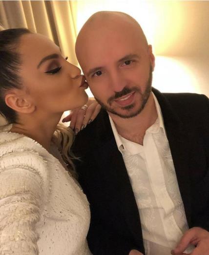 Maya Berović sa suprugom Alenom Dragosavom