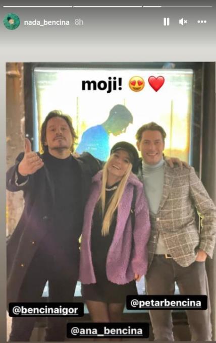Igor Benčina, Ana Benčina i Petar Benčina