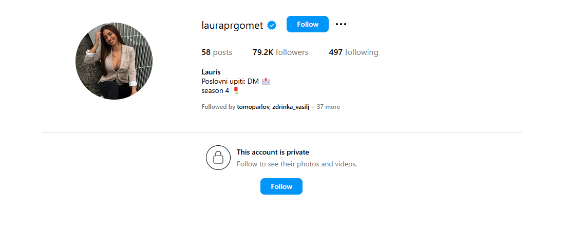 Laura Prgomet