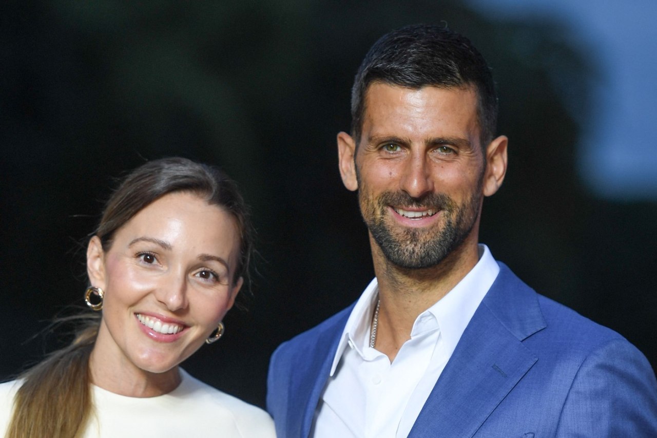 Jelena Đoković i Novak Đoković