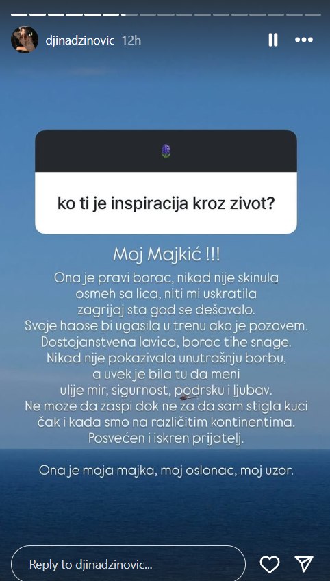 Đina Džinović o Melini.jpg