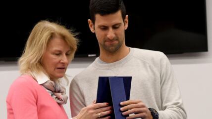 Dijana Đoković i Novak Đoković