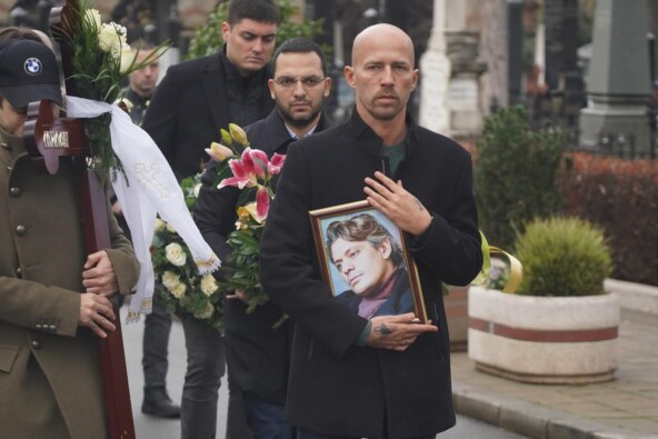 Sprovod Milana Radulovića Laće