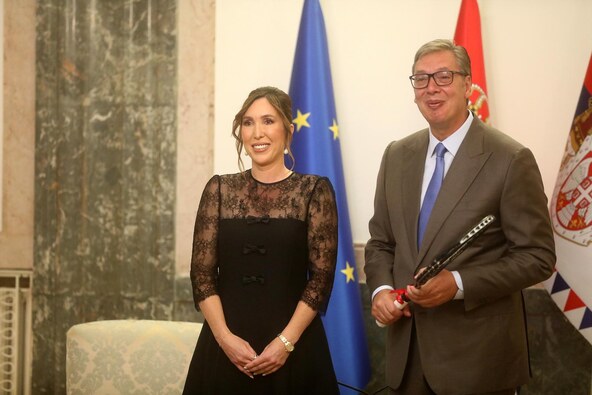 Jelena Janković i Aleksandar Vučić