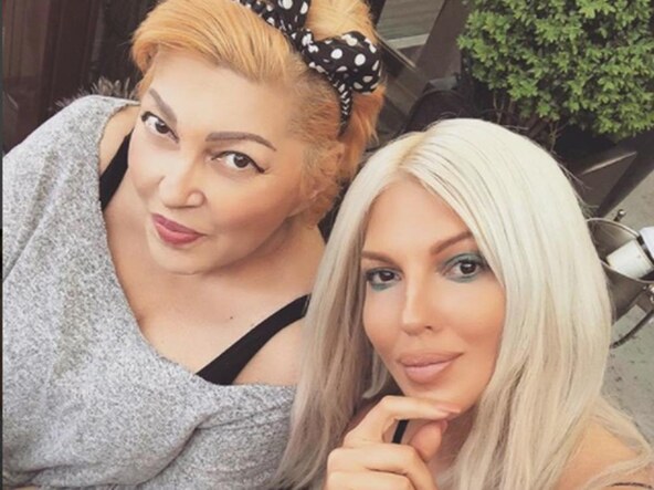 Jelena Karleuša i majka Divna