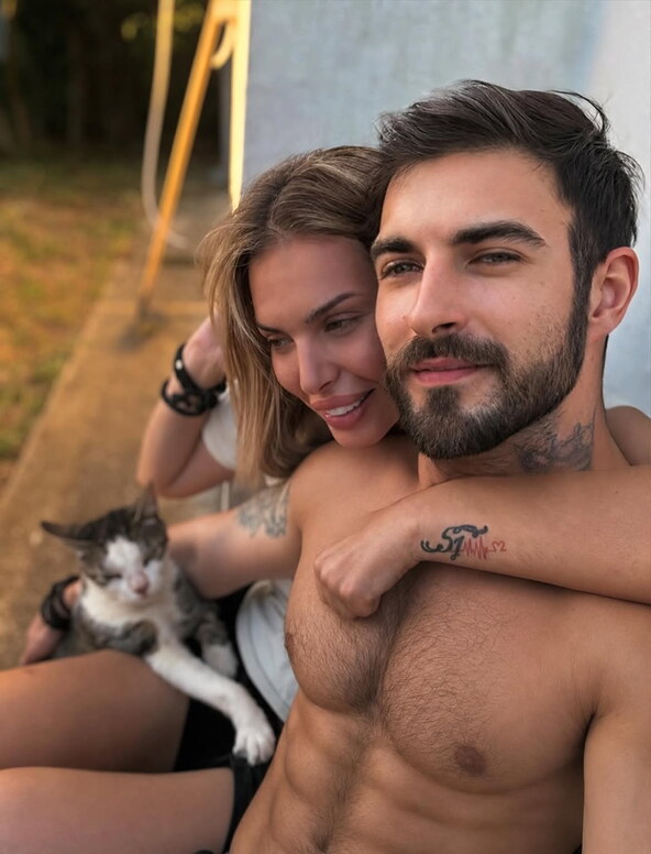 Ava Karabatić i Ivan Lazar