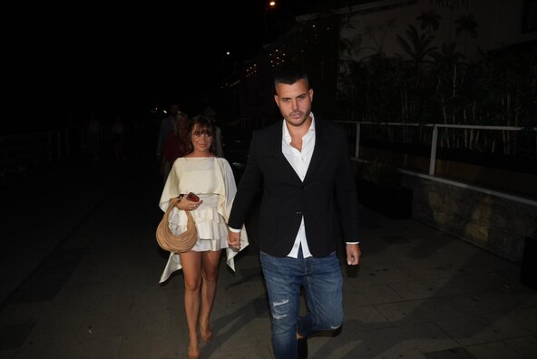 Viktor Živojinović i Aleksandra Gašić