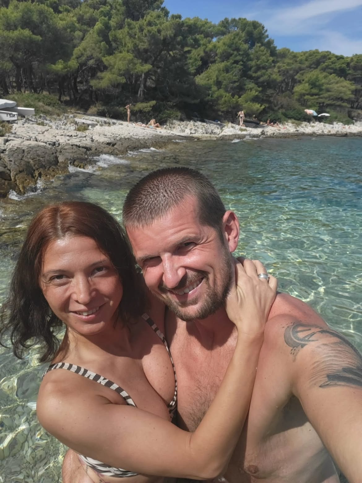 Mislav Šepić i supruga Almasa