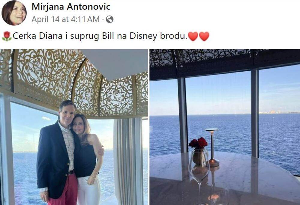 Bivši suprug i kćer Mirjane Antonović