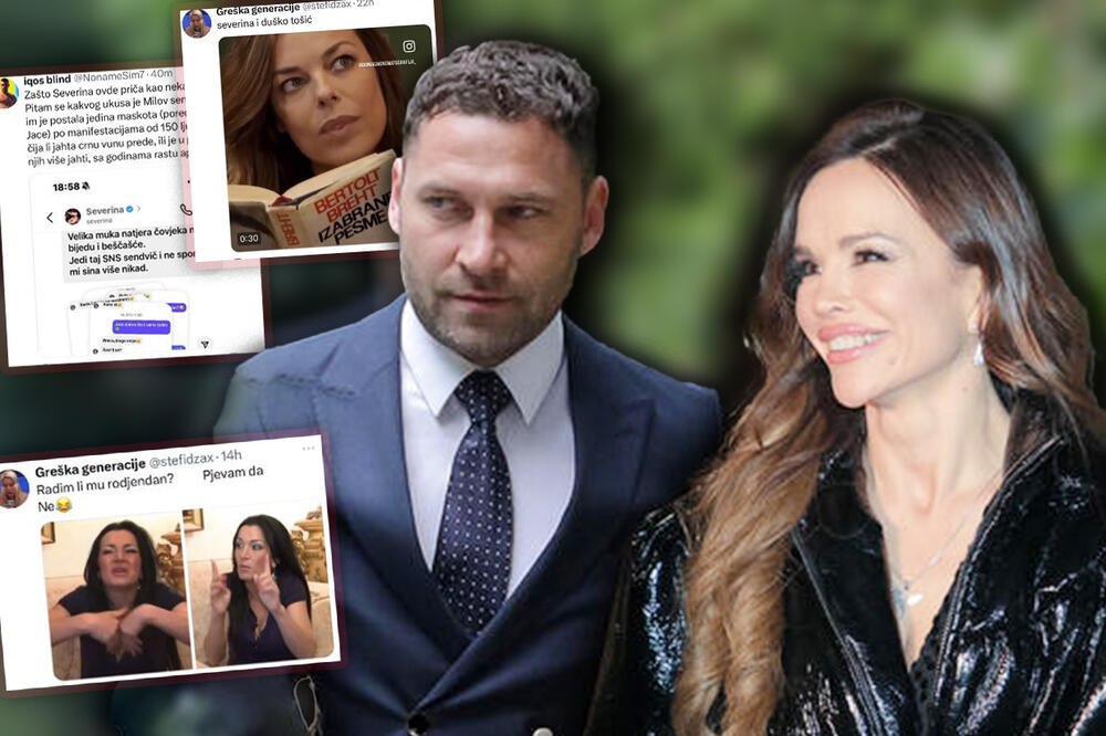 Dopisivanje Severine i Duška Tošića izazvalo kaos na društvenim mrežama