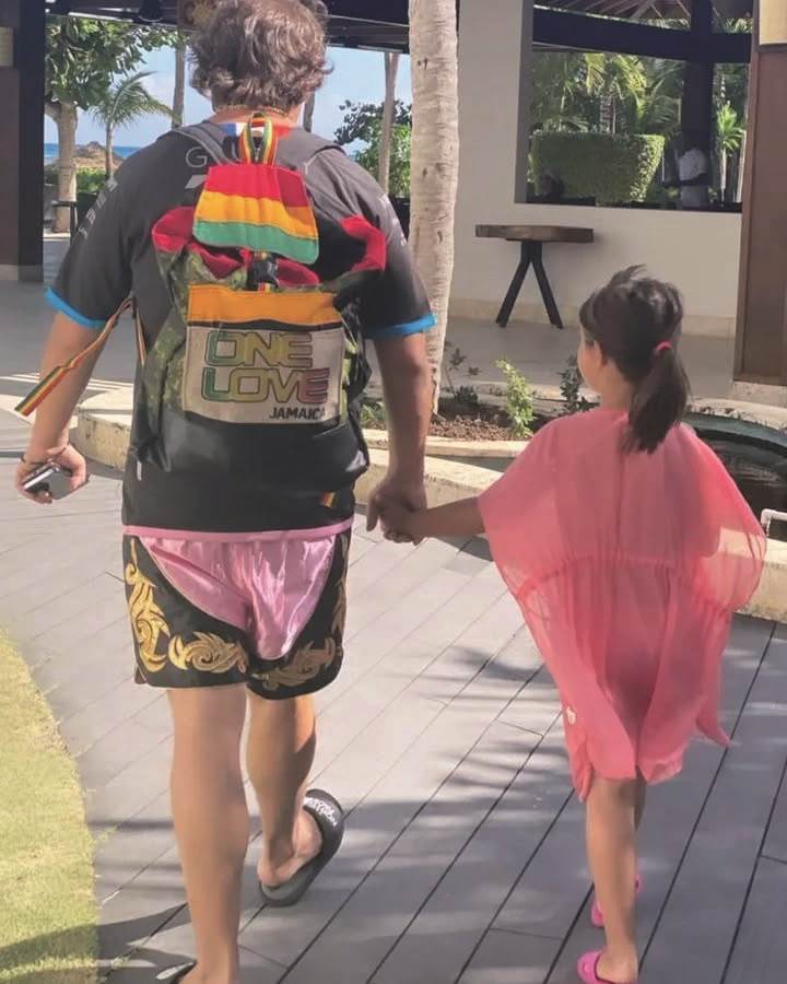 Stefan Đurić Rasta i kći Tara