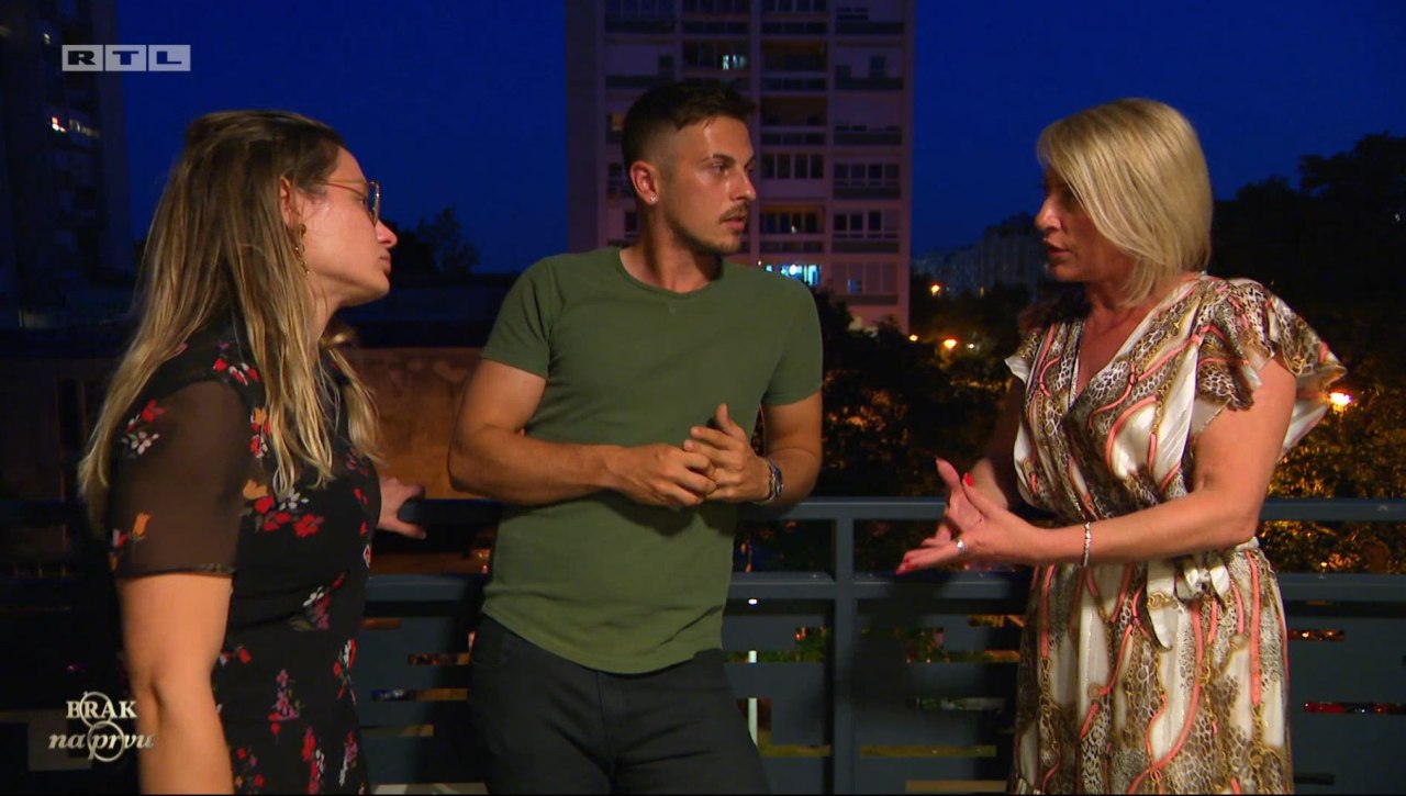 Brak na prvu - Sasa, Manuela i Dario razgovaraju