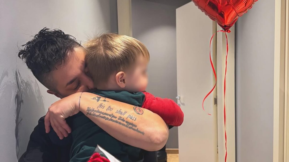 Marija Šerifović sa sinom