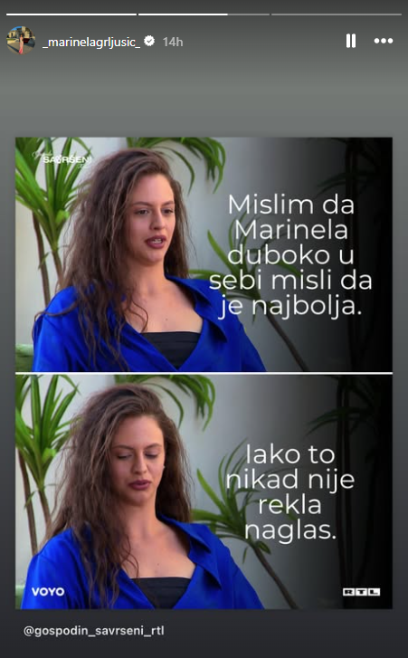 Marinela Grljušić i Vanja Stanojević