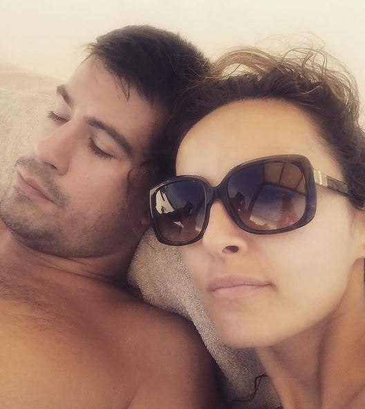 Ana Šargić sa suprugom