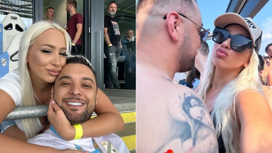 Glorija Jelovac s dečkom