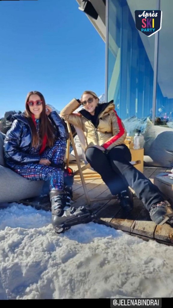 Jelena Bin Drai na skijanju