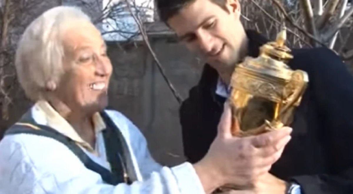 Jelena Genčić i Novak Đoković