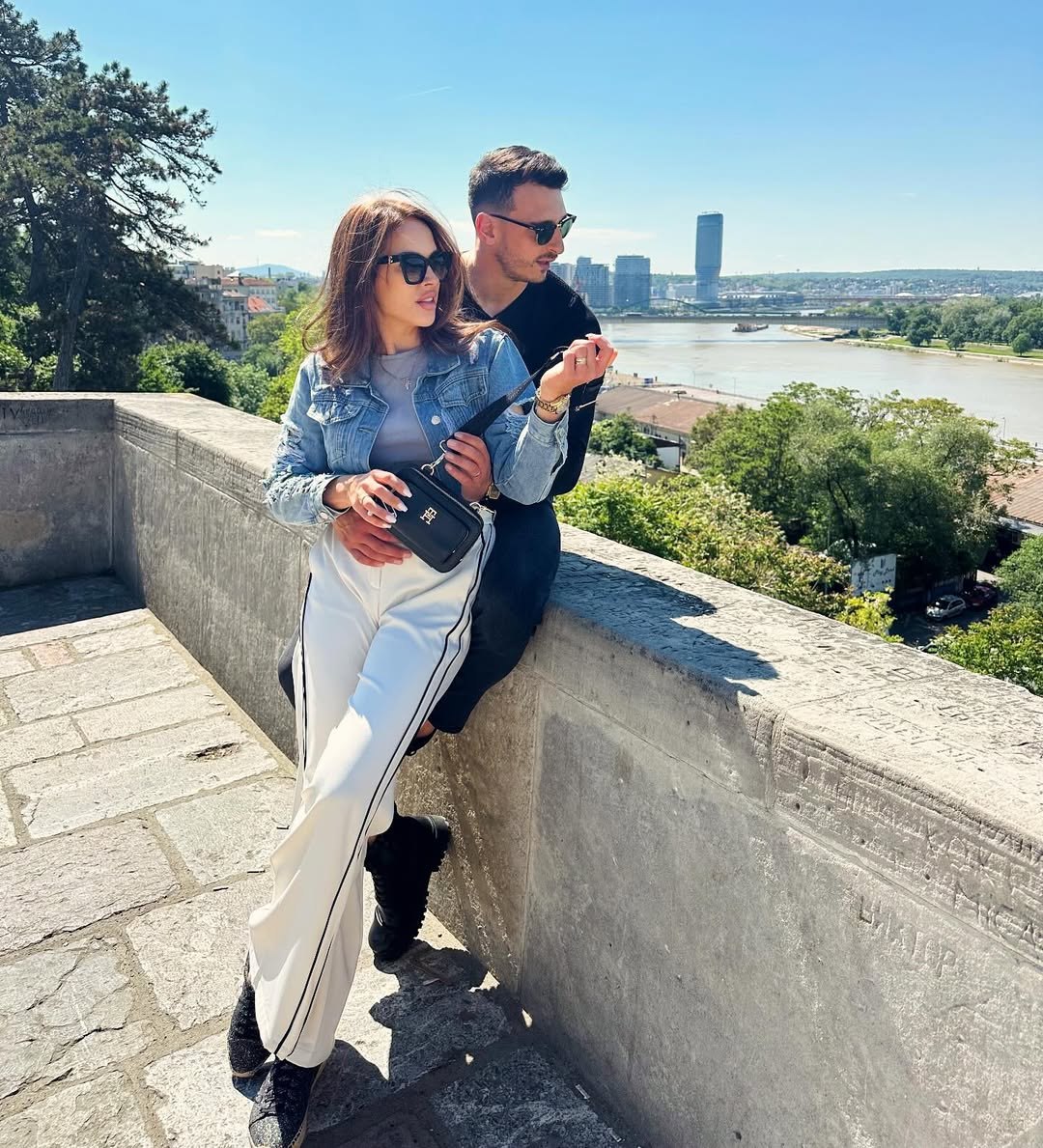 Kristina Krstičević i suprug Luka