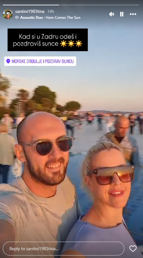 Marko Vozab i Kristina Santini