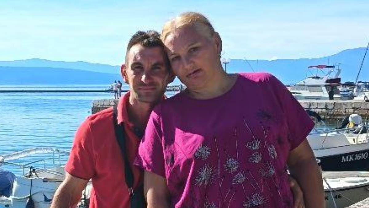 Neven Landek i zaručnica Ksenija