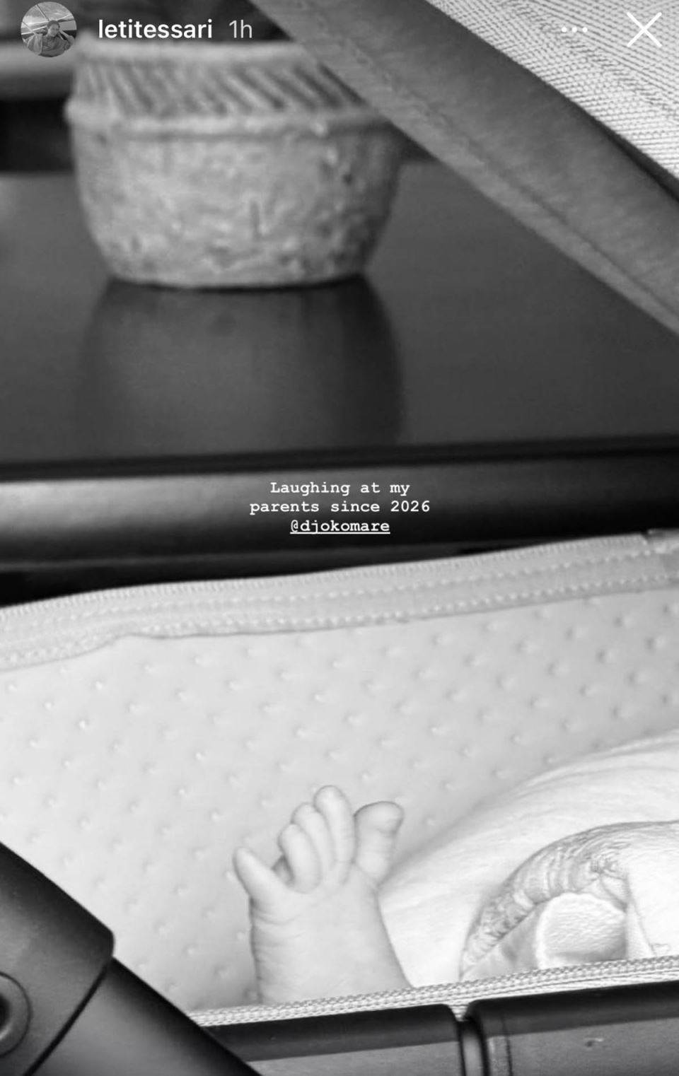 Leticia Tessari i Marko Đoković postali roditelji