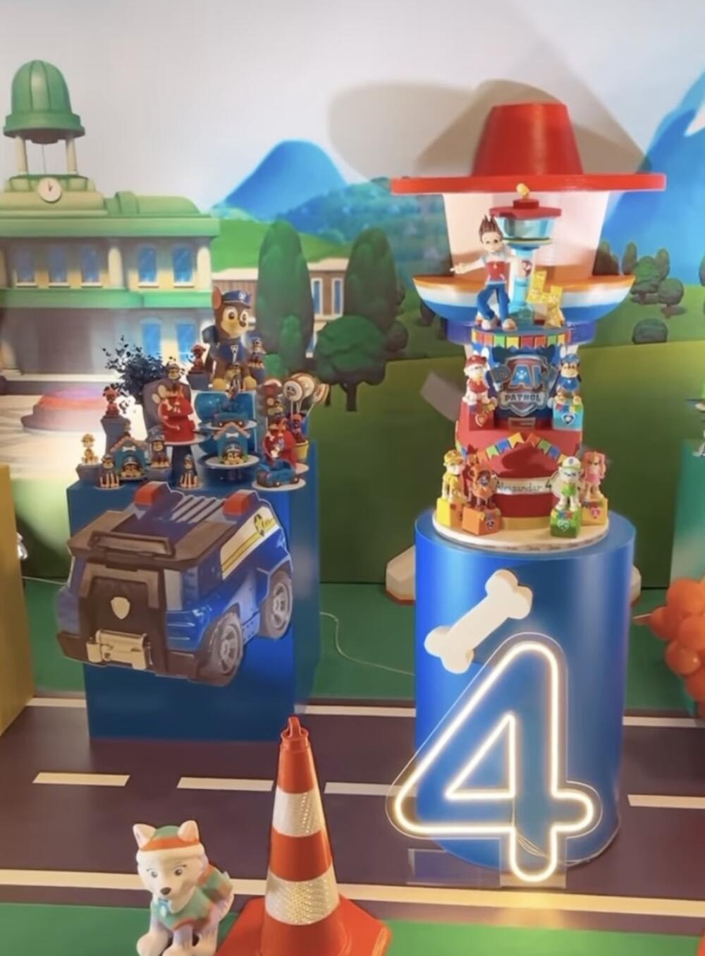 Rođendan sina Aleksandre Prijović