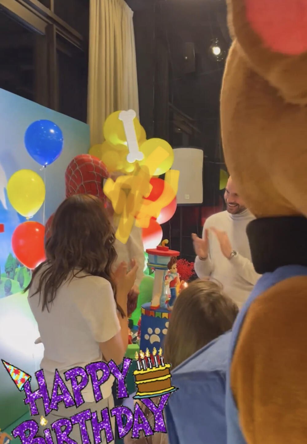 Rođendan sina Aleksandre Prijović