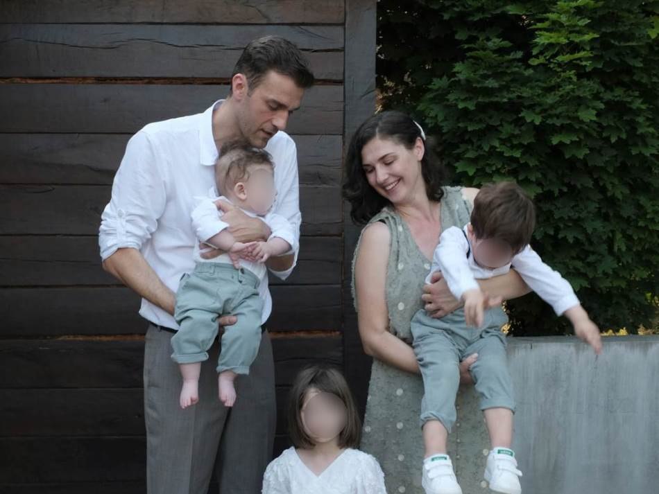 Rajna Raguž s obitelji