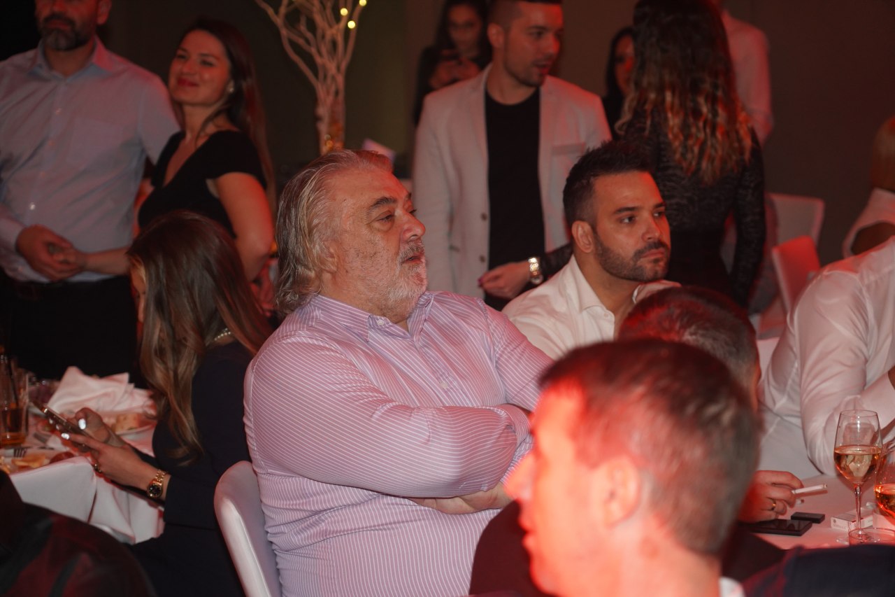 Boba Živojinović i Filip Živojinović u publici