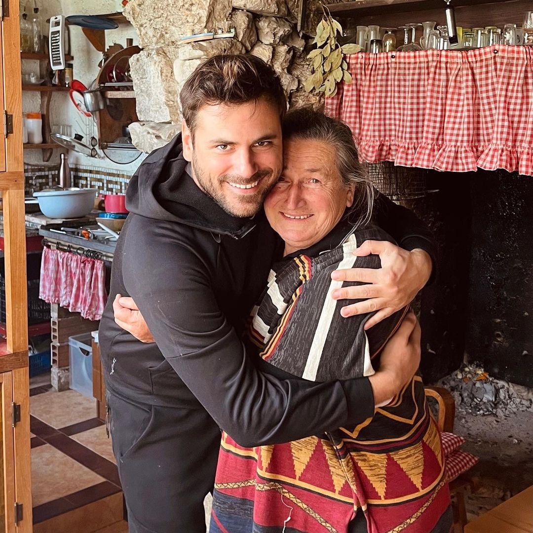 Stjepan Hauser s majkom Marijom