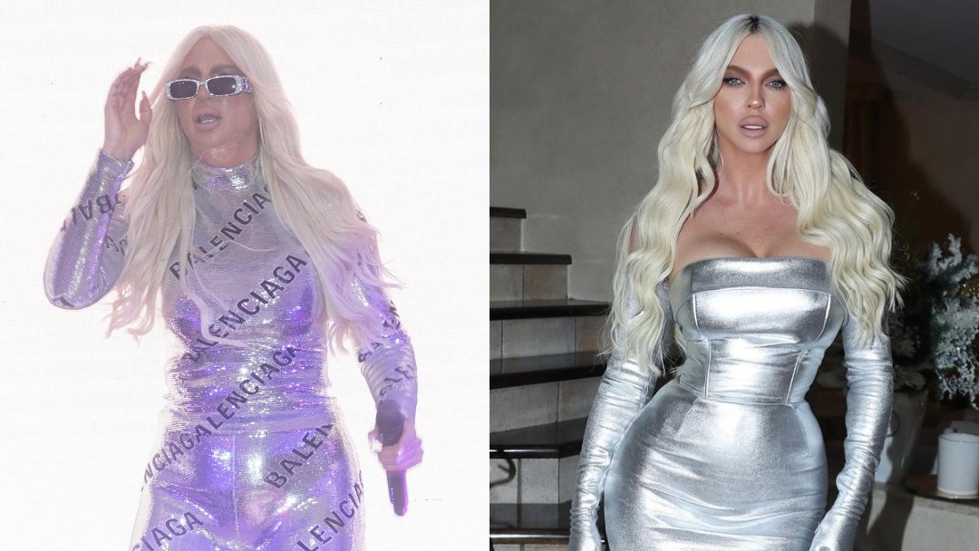 Jelena Karleuša sa i bez photoshopa