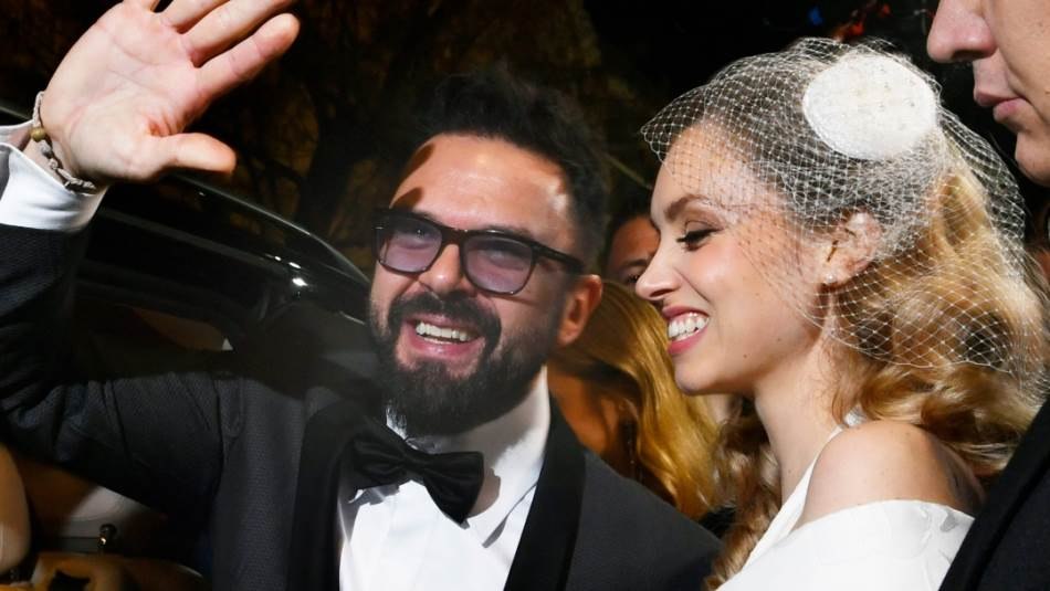 Petar Grašo i Hana Huljić na vjenčanju