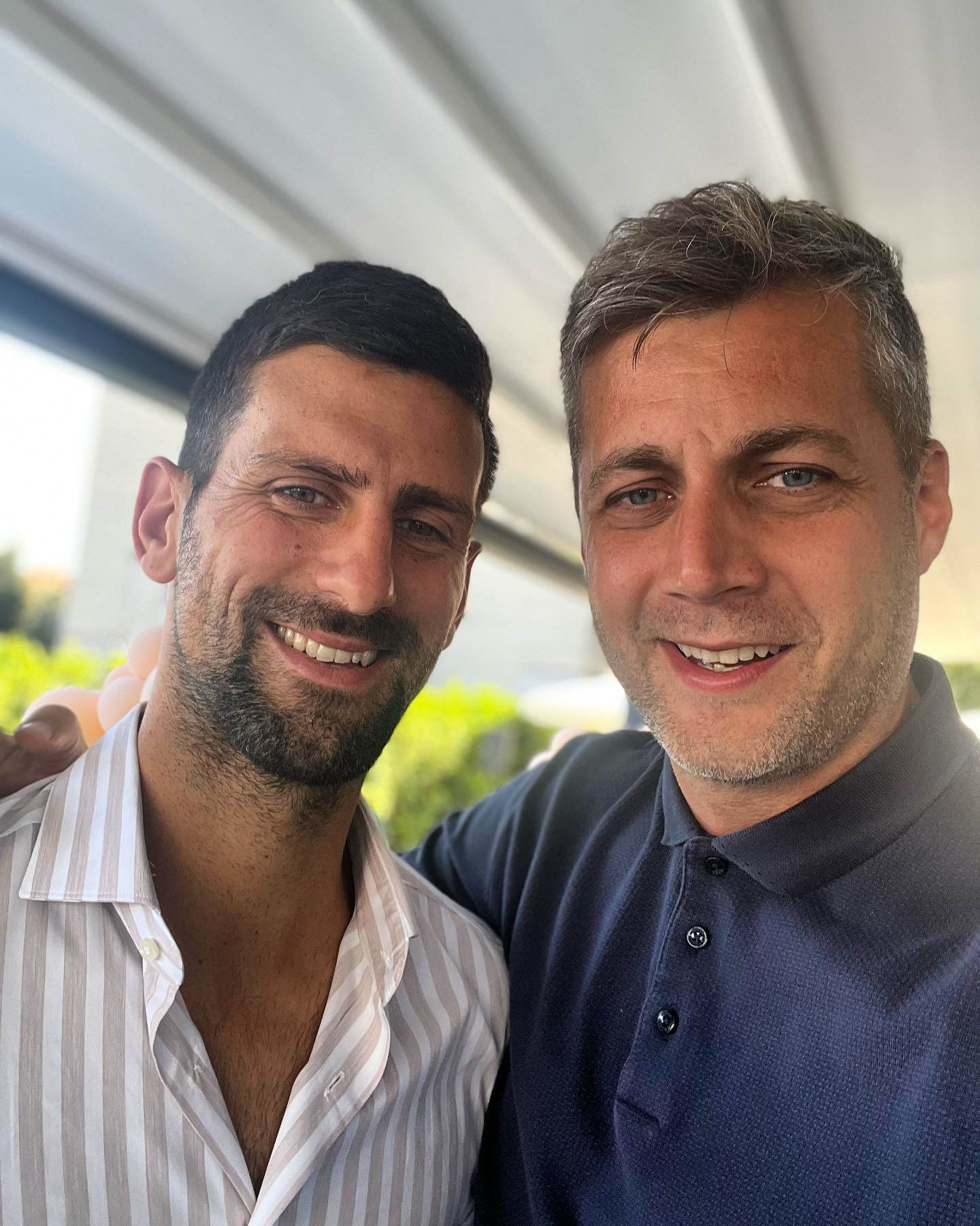 Novak Đoković i Bojan Vasković