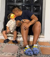 Marija Šerifović sa sinom