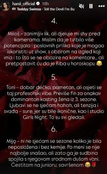 Hana Rodić o Savršenima