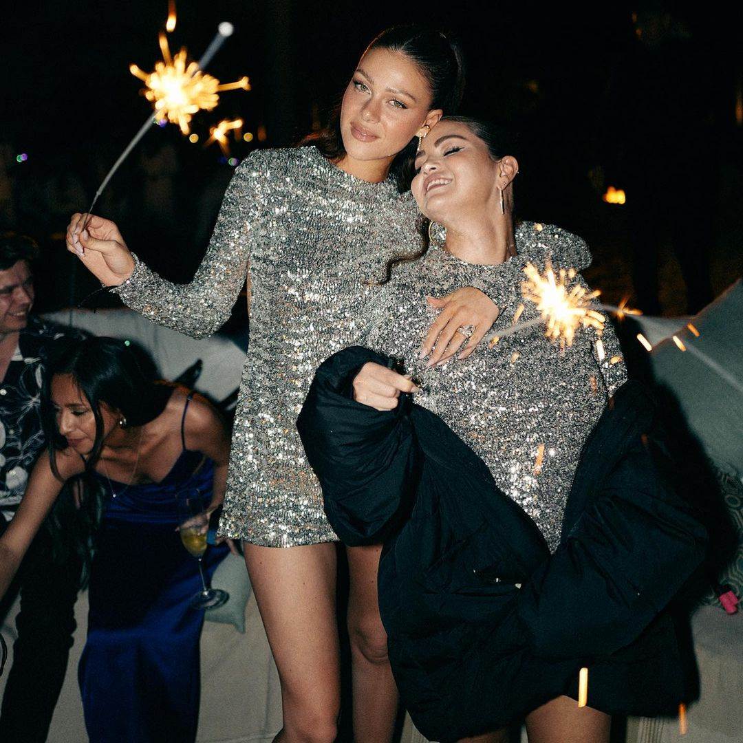 Nicola Beckham i Selena Gomez