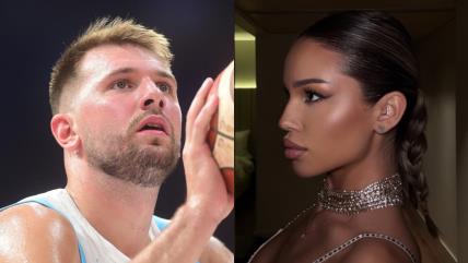 Luka Dončić i Anđela Ignjatović Breskvica