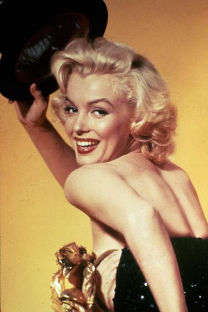 Marilyn Monroe pozira