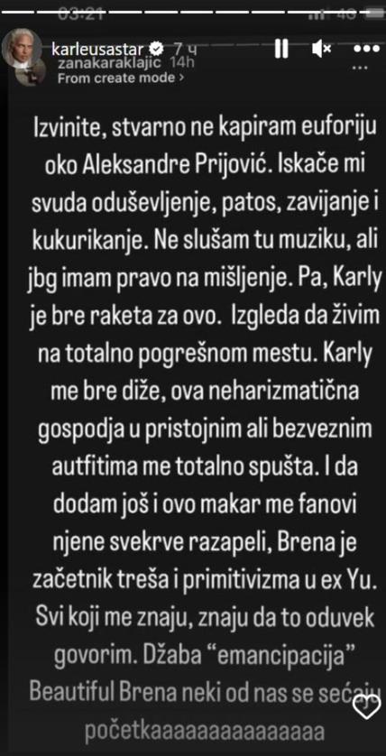 Story Karleuša
