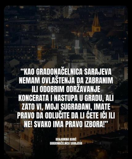 Sarajevska gradonačelnica