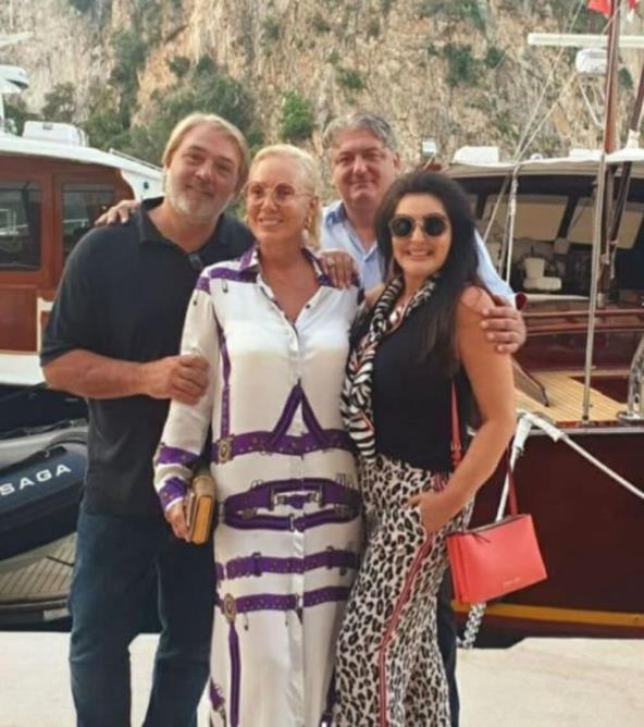 Boba Živojinović, Lepa Brena, Toni Bijelić i Dragana Mirković