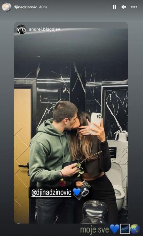 Đina Džinović i Andrej Blagojev
