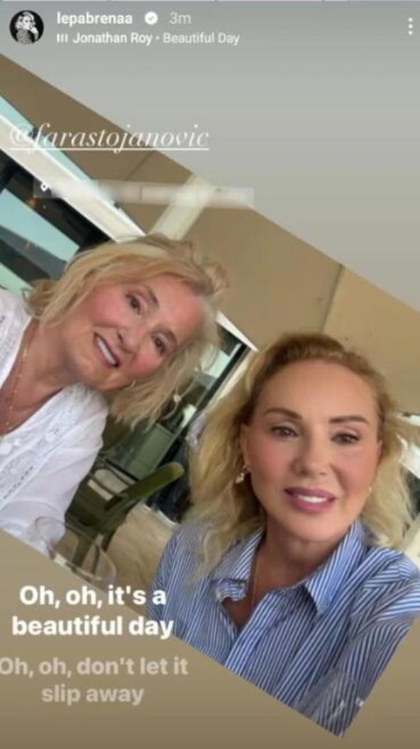 Lepa Brena i Faketa Stojanović