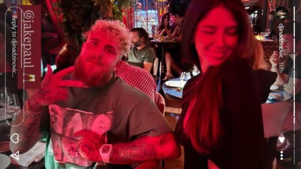 Jake Paul i Đina Džinović.jpg