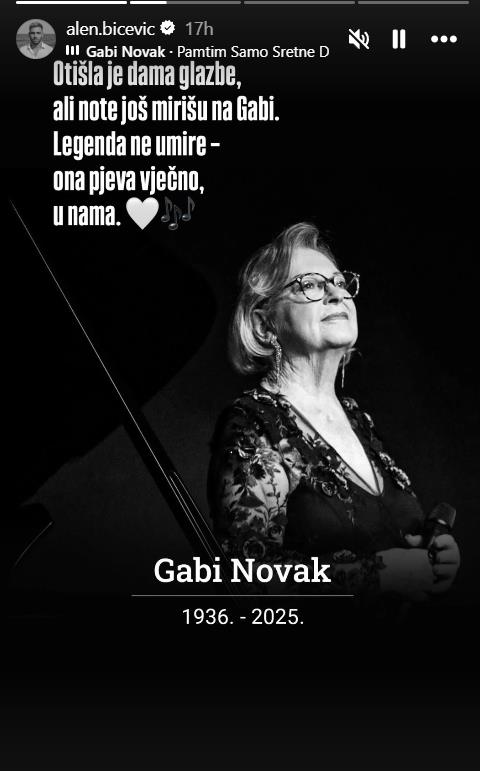 Alen Bićević o Gabi Novak