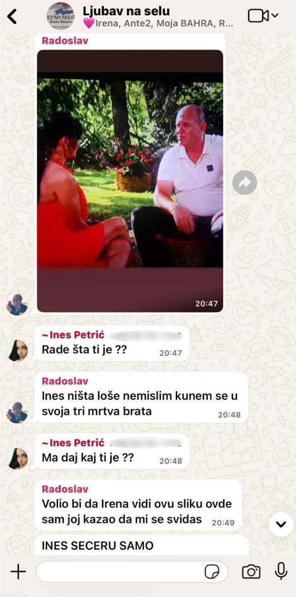 Prepiska Ines i Radoslava