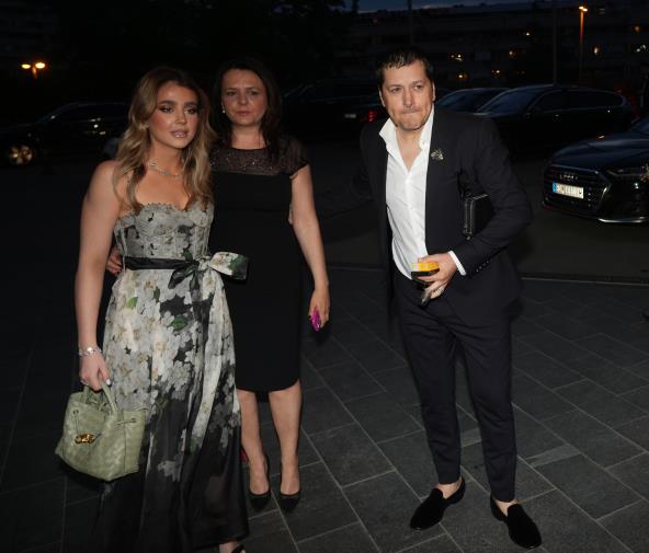 Aco Pejović s obitelji